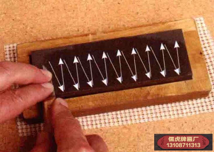 打磨直刃雕刀方法和技巧